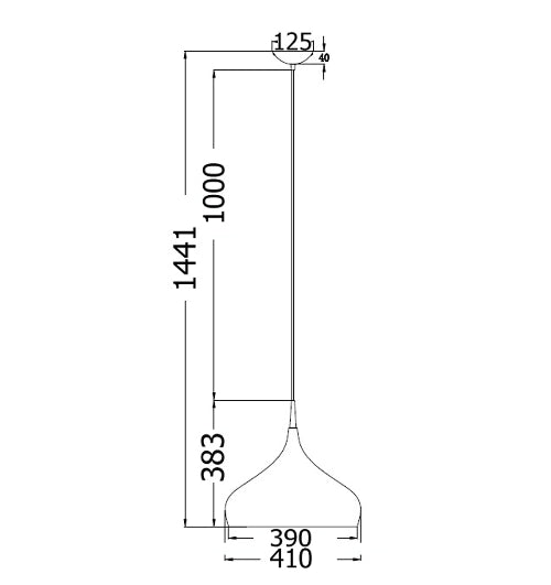 ZARA: Modern Dome Shape Pendant Lights