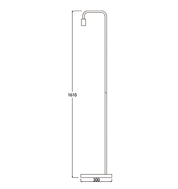 SLIM: Minimalist Wood Base Slim Floor Lamps