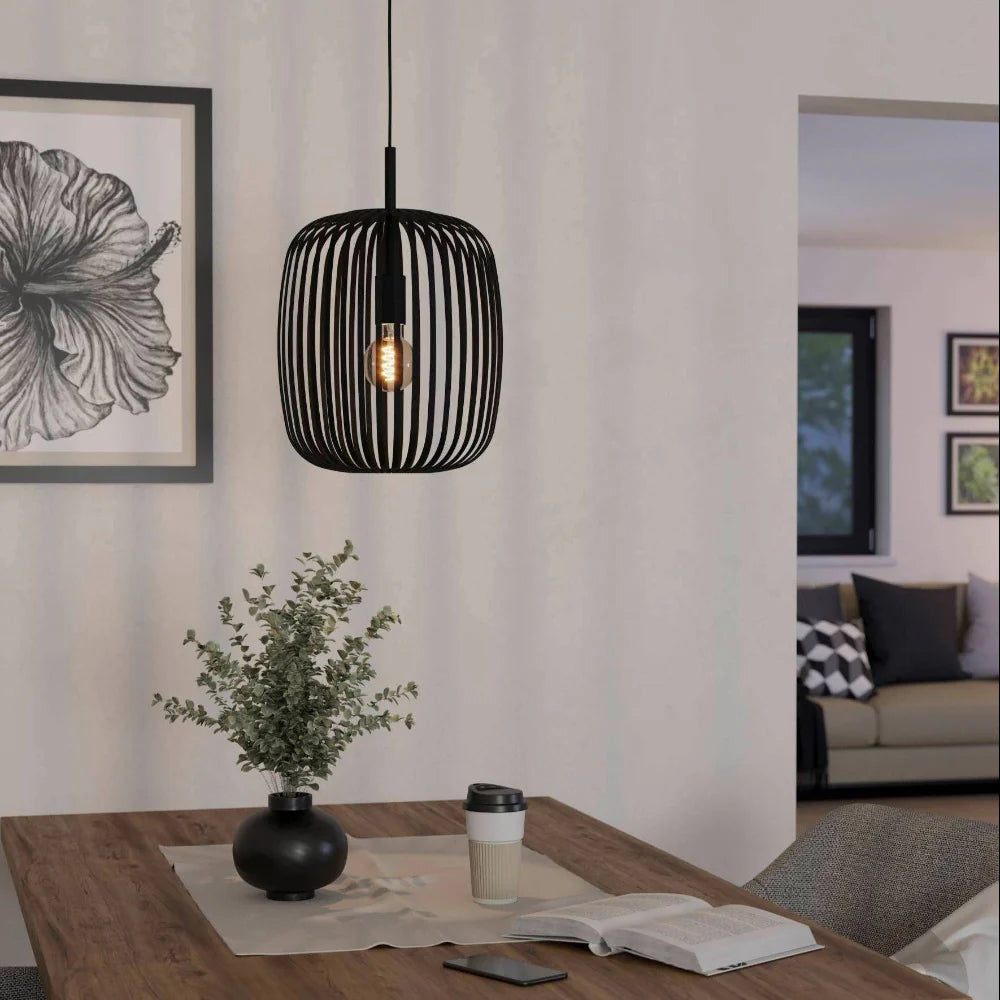 ROMAZZINA Pendant Light Black Steel