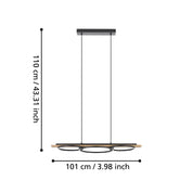 BOYAL pendant light Natural Wood