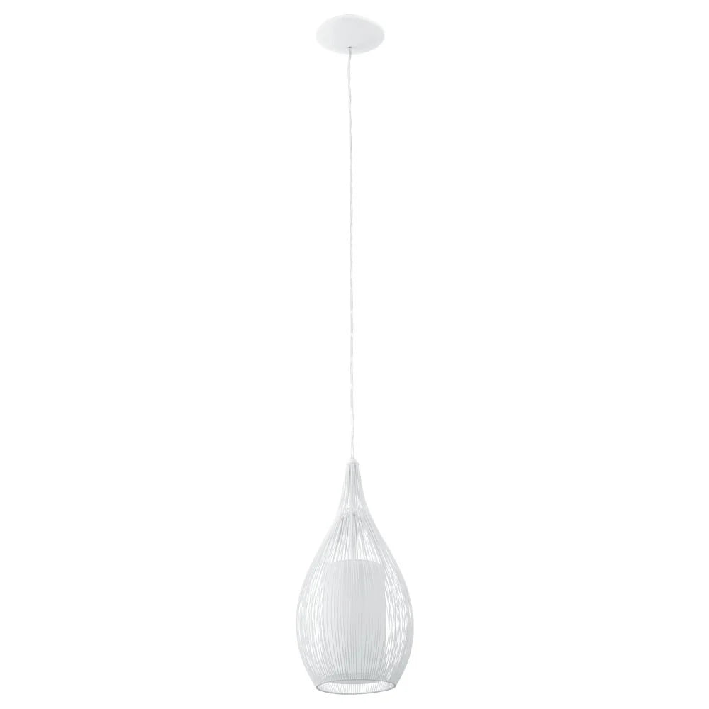 RAZONI Pendant Light White Steel