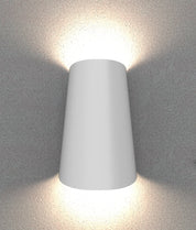 BESTRI: LED Tri-CCT Exterior Surface Mounted Cone Up/Down Wall Light IP65