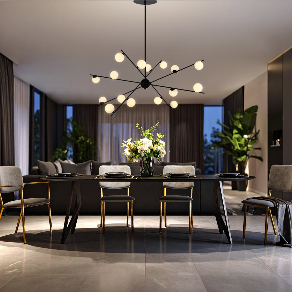 CAPTIVA 16 LIGHT PENDANT