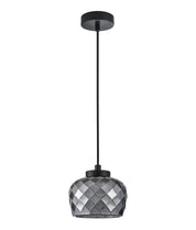 CARAMELLE: Interior LED Tri-CCT Glass with Segments Ellipse Pendant Lights