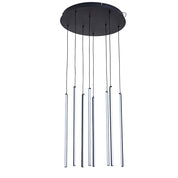 Centric 8LT CCT LED Tube Drop Pendant