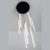 Centric 8LT CCT LED Tube Drop Pendant