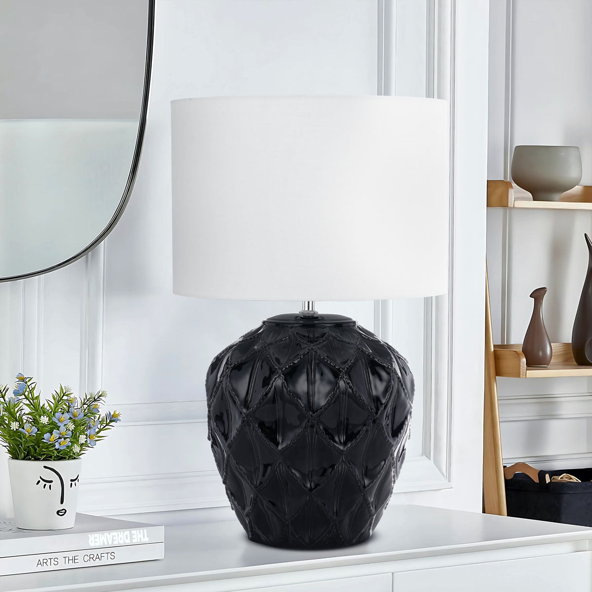DIAZ CERAMIC TABLE LAMP