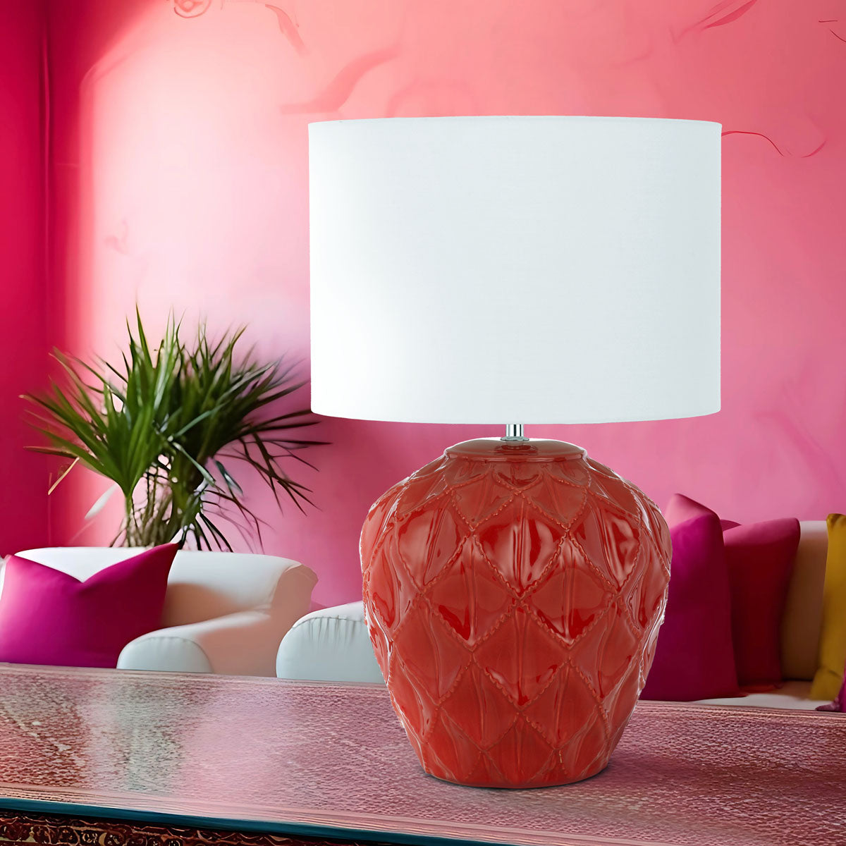 DIAZ CERAMIC TABLE LAMP