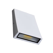 Domus DENT-1-WB - 6W LED Tri-Colour Down Facing Modern Exterior Wall Light IP54-Domus Lighting-Ozlighting.com.au