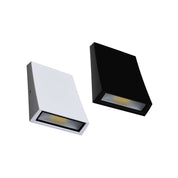 Domus DENT-1-WB - 6W LED Tri-Colour Down Facing Modern Exterior Wall Light IP54-Domus Lighting-Ozlighting.com.au
