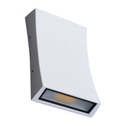 Domus DENT-2-WB - 2X6W LED Tri-Colour Up/Down Modern Exterior Wall Light IP54-Domus Lighting-Ozlighting.com.au