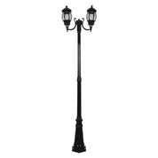 Domus GT-1044 Vienna - Twin Head Curved Arms Tall Post-Domus Lighting-Ozlighting.com.au