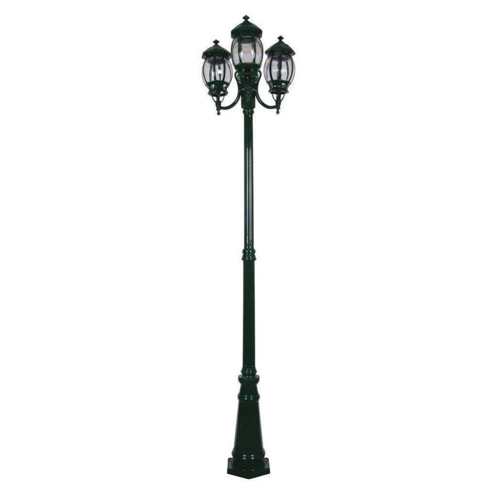 Domus GT-1045 Vienna - Three Head Curved Arm Tall Post-Domus Lighting-Ozlighting.com.au