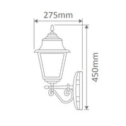 Domus GT-231 Paris - Upward Wall Light-Domus Lighting-Ozlighting.com.au