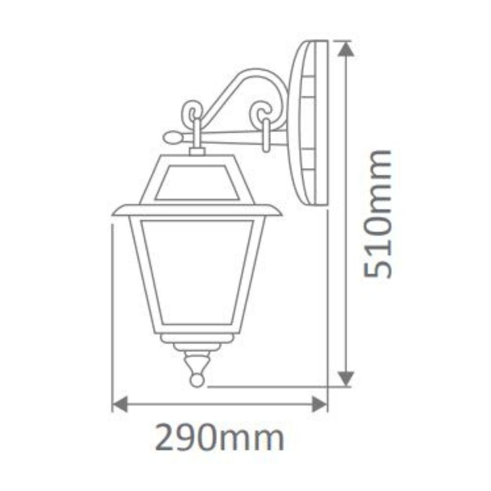Domus GT-272 Avignon - Downward Wall Light-Domus Lighting-Ozlighting.com.au