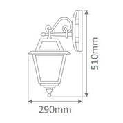 Domus GT-272 Avignon - Downward Wall Light-Domus Lighting-Ozlighting.com.au