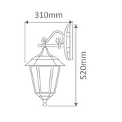 Domus GT-422 Turin - Downward Wall Light-Domus Lighting-Ozlighting.com.au
