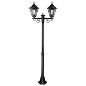 Domus GT-427 Turin - Twin Head Medium Post Light-Domus Lighting-Ozlighting.com.au