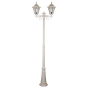Domus GT-430 Turin - Twin Head Tall Post Light-Domus Lighting-Ozlighting.com.au