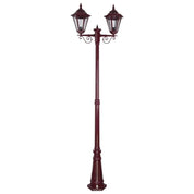 Domus GT-430 Turin - Twin Head Tall Post Light-Domus Lighting-Ozlighting.com.au