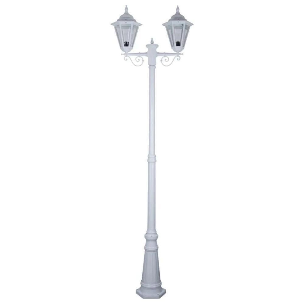 Domus GT-430 Turin - Twin Head Tall Post Light-Domus Lighting-Ozlighting.com.au