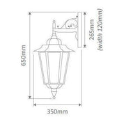 Domus GT-482 Turin Large - Downward Wall Light-Domus Lighting-Ozlighting.com.au