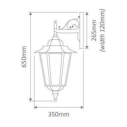 Domus GT-482 Turin Large - Downward Wall Light-Domus Lighting-Ozlighting.com.au