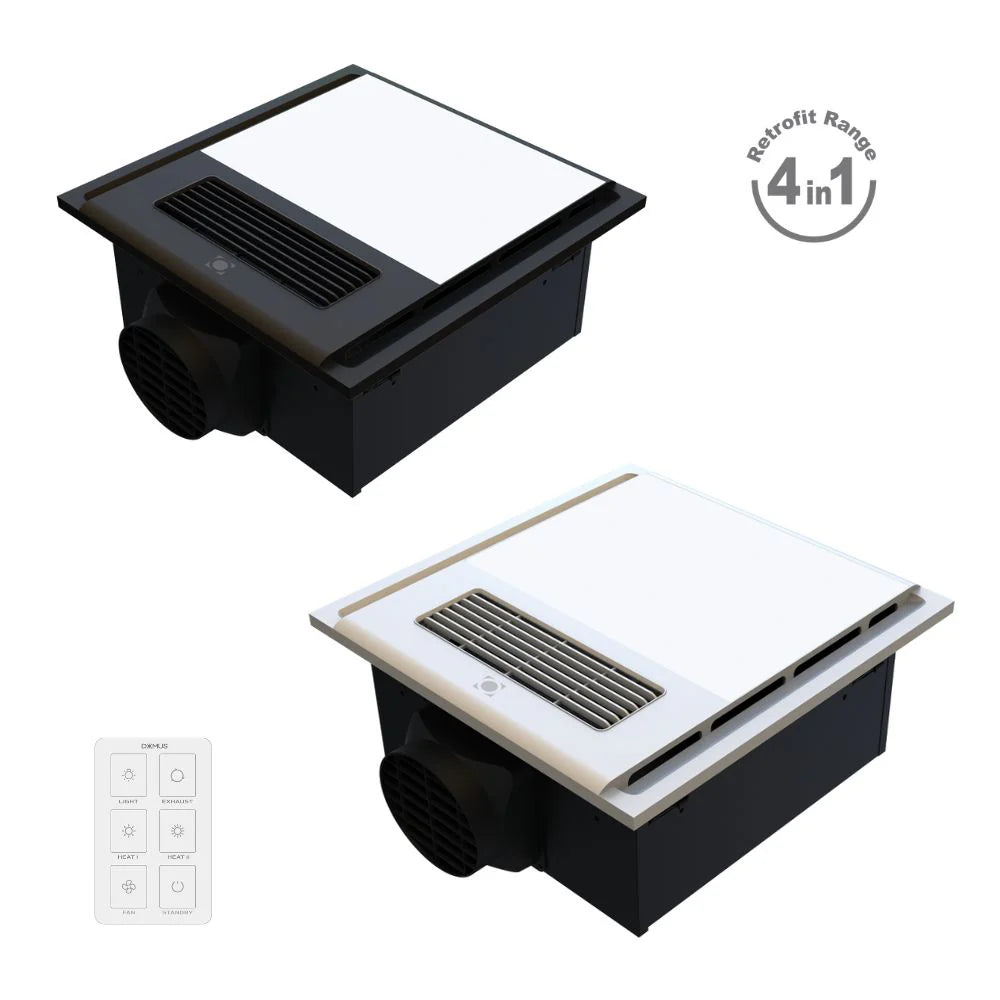 Domus HEATCORE - 4-In-1 Retrofit PTC Bathroom Heater