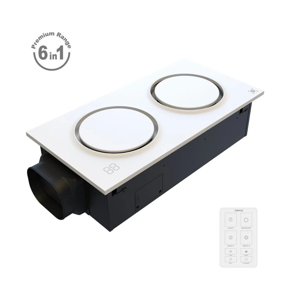 Domus INFINITY - 6-in-1 Premium PTC Bathroom Heater