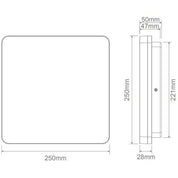 Domus SUNSET - 15W/25W/35W Colour Switchable LED Ceiling Light IP54 - TRIO-Domus Lighting-Ozlighting.com.au