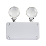 Domus TWIN-SPOT-EM - 5W LED Twinspot Emergency Wall Light IP65-Domus Lighting-Ozlighting.com.au