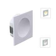 Domus YOU-3 - 3W LED Interior/Exterior Round/Square Recessed Step Light IP54-Domus Lighting-Ozlighting.com.au