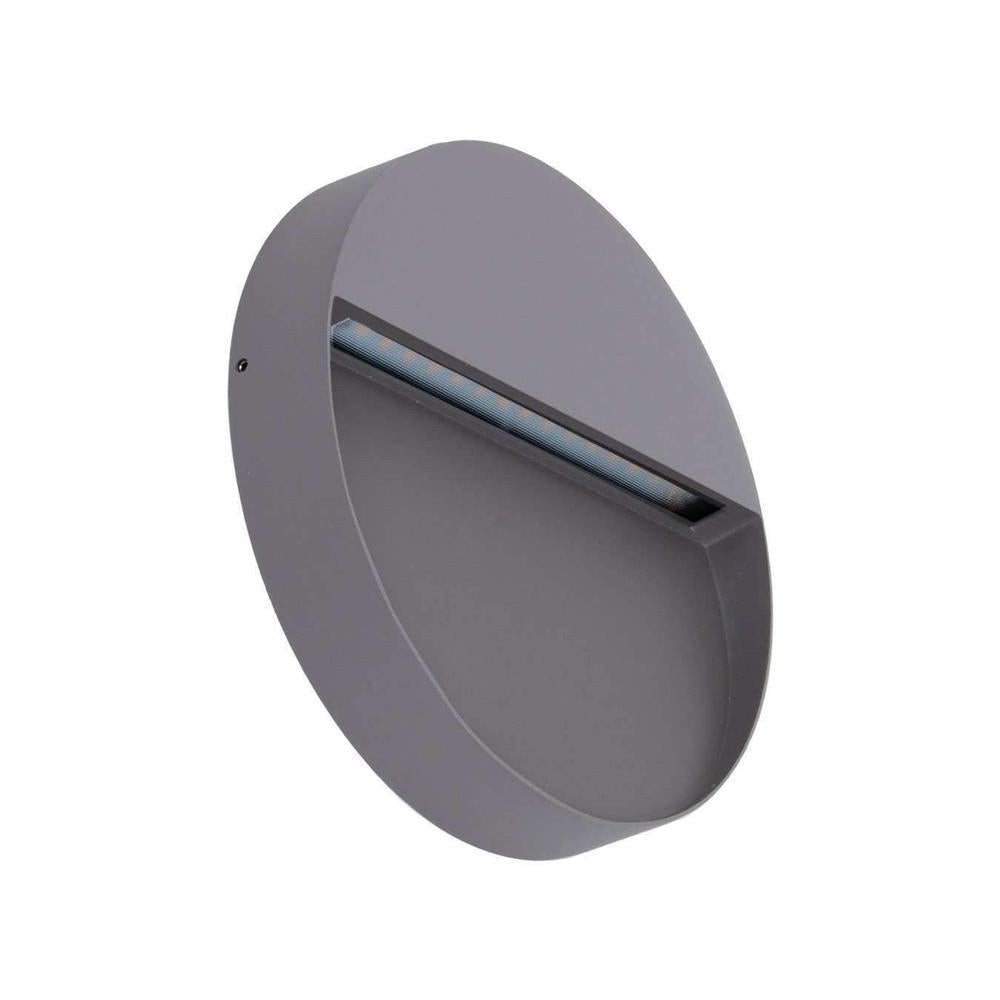 Domus ZEKE-9-RND - 9W 12V DC LED Exterior Round Surface Mount Step Light IP65 - DRIVER REQUIRED-Domus Lighting-Ozlighting.com.au