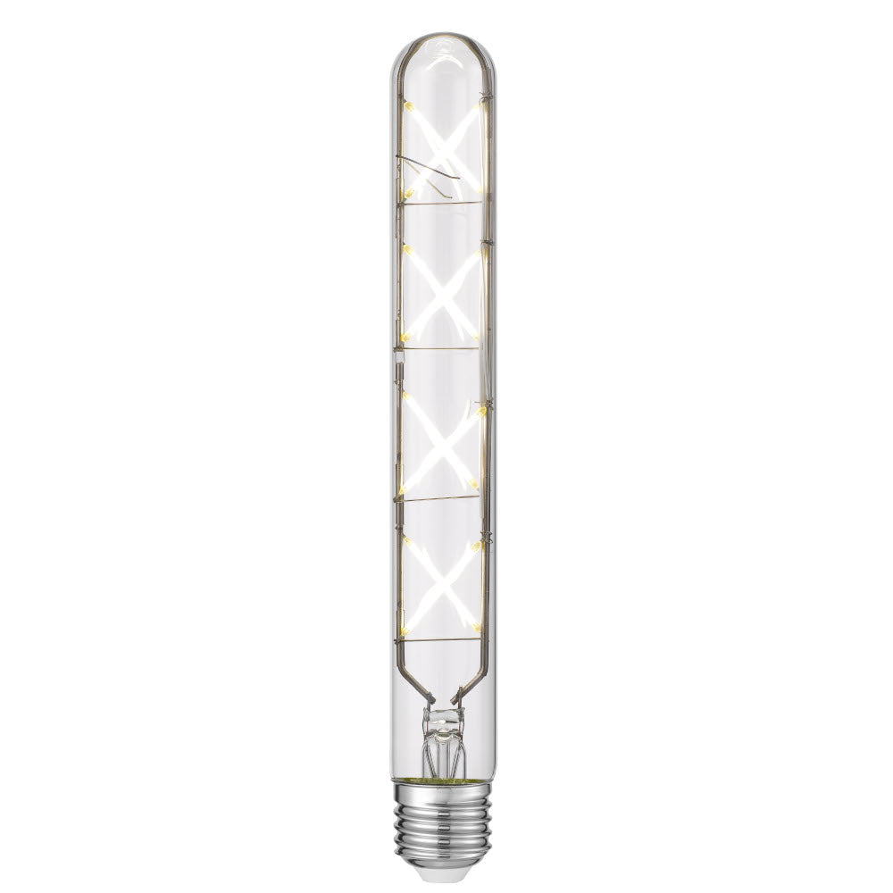 E27 T30 8w LED TUBE X GLOBE CLEAR TRIAC DIM