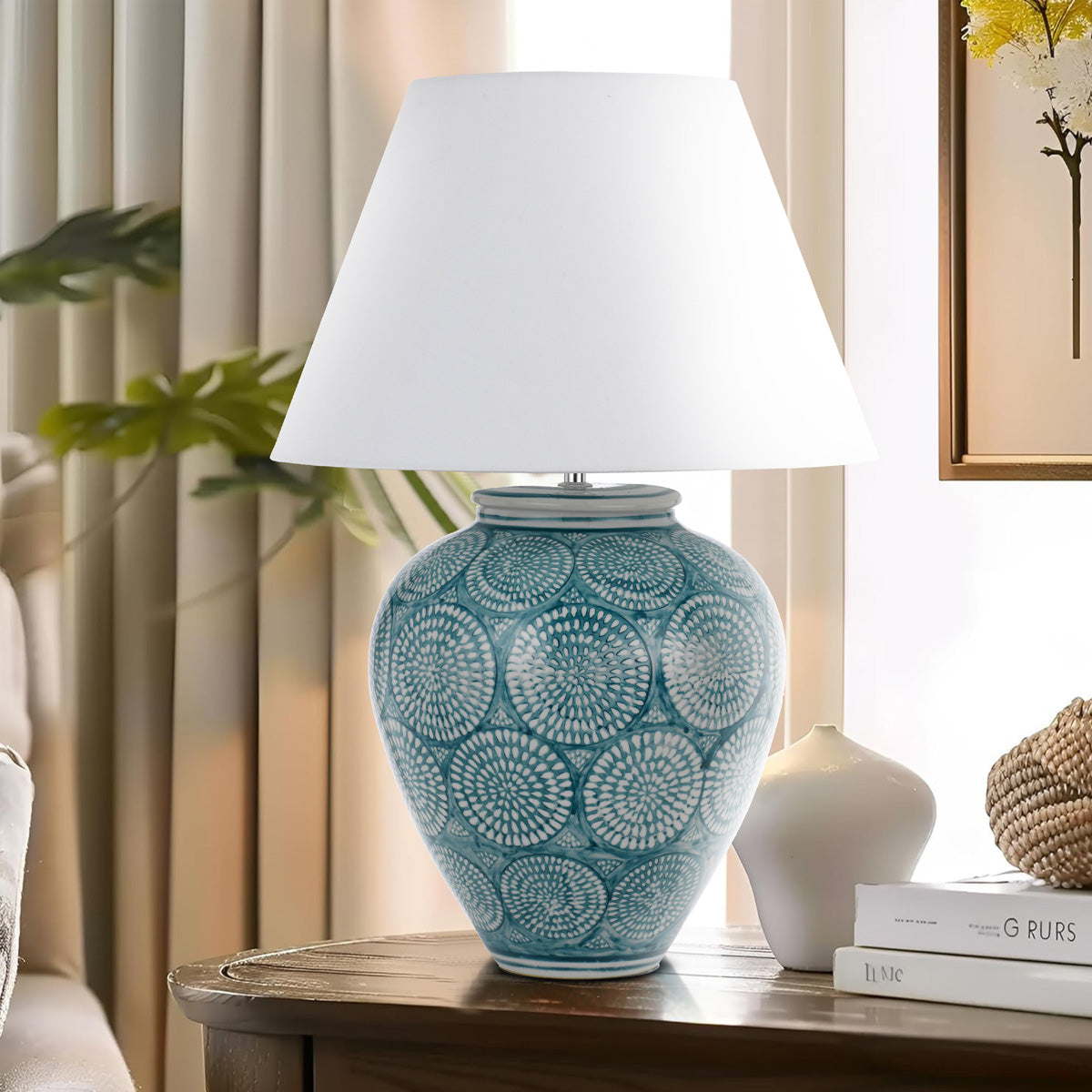 HANNAH CERAMIC TABLE LAMP