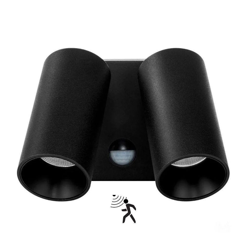 Havit REVO - 9W/18W Tricolour Switchable LED Interior/Exterior Single or Double Adjustable Wall Light With Optional Sensor IP65