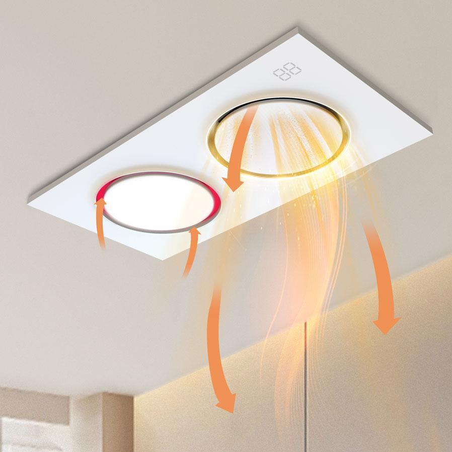 Domus INFINITY - 6-in-1 Premium PTC Bathroom Heater