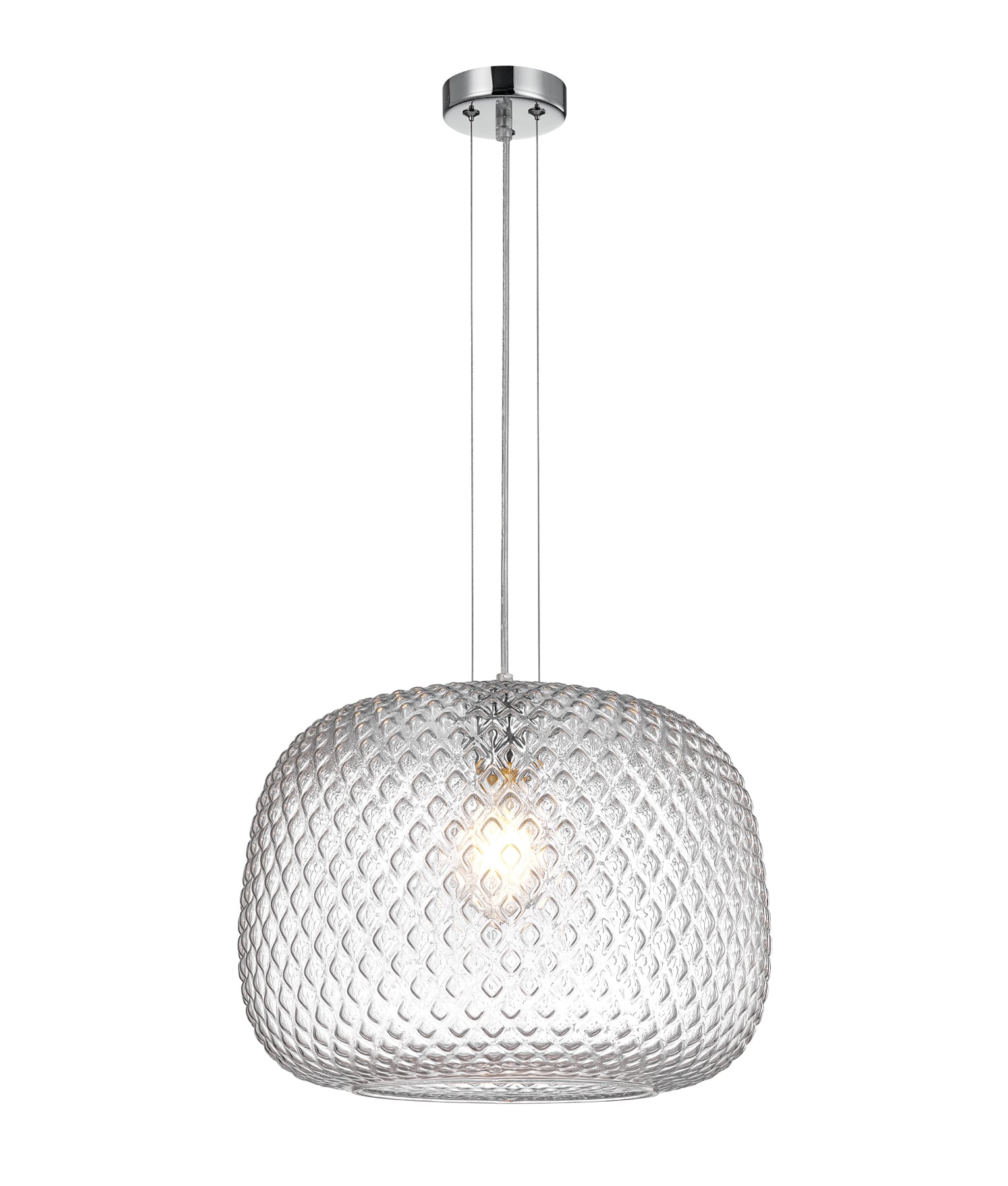 LABU: Interior Dome Glass with Segments Pendant Lights