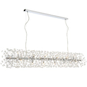 LERIDA 18 LIGHT RECTANGULAR PENDANT
