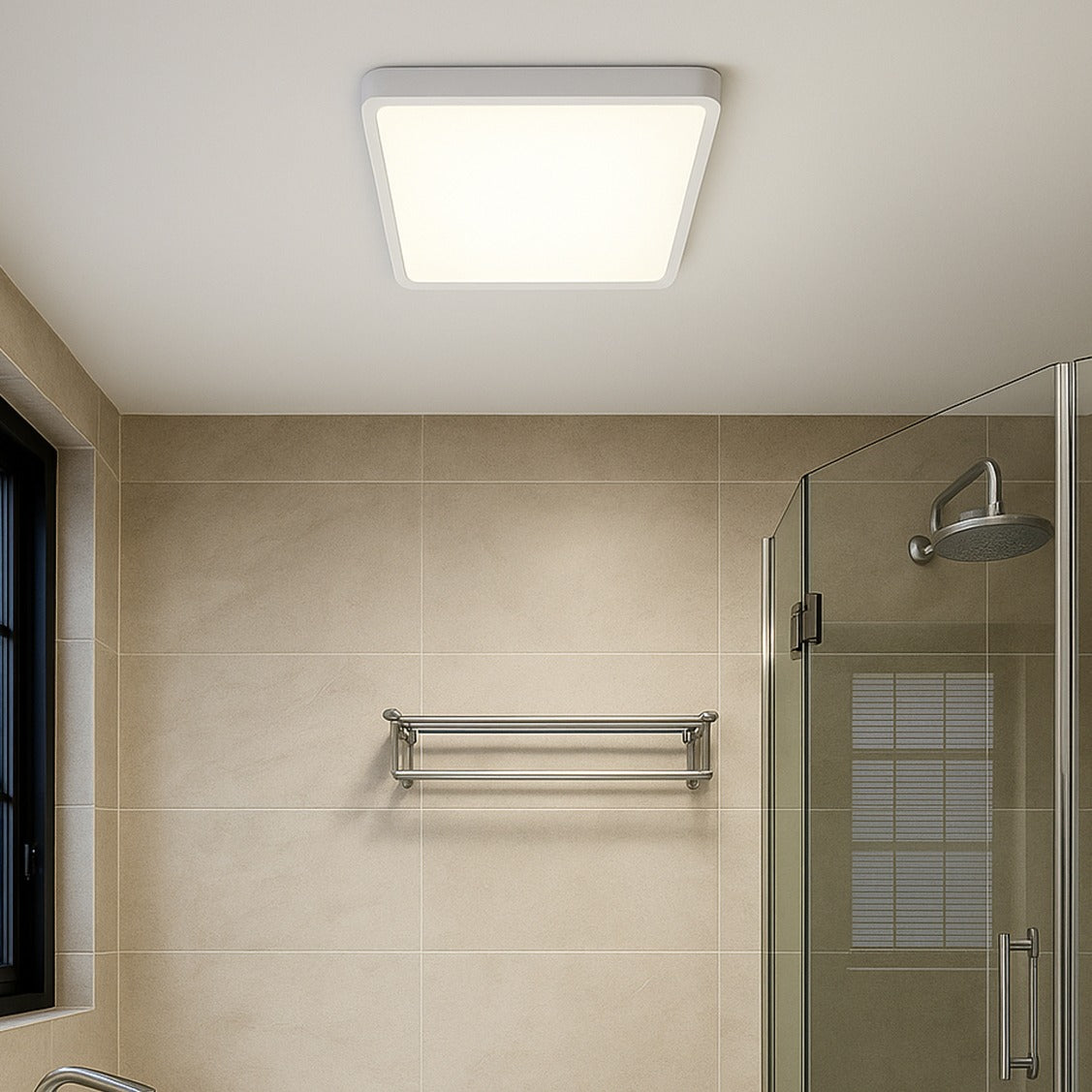 LUNOS 30CM SQUARE OYSTER