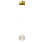 Langdon Optical Acrylic Small Sphere Drop Pendant