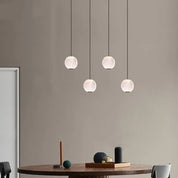 Langdon 4LT Optical Acrylic Small Sphere Bar Pendant