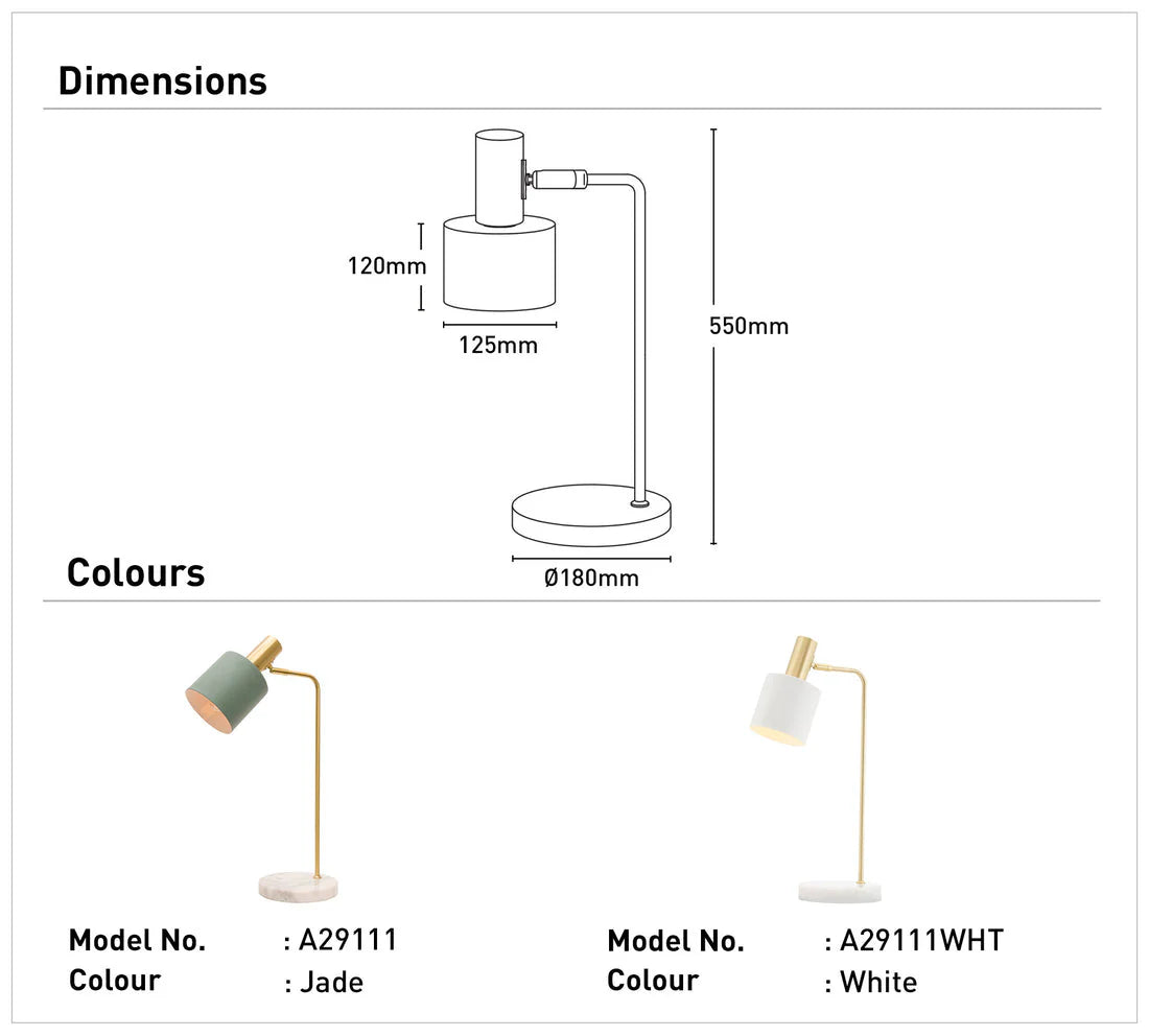 Mercator Addison Table Lamp
