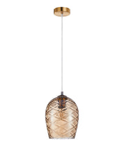 NETA: Interior Wine Glass Shade Segmented Pendant Lights