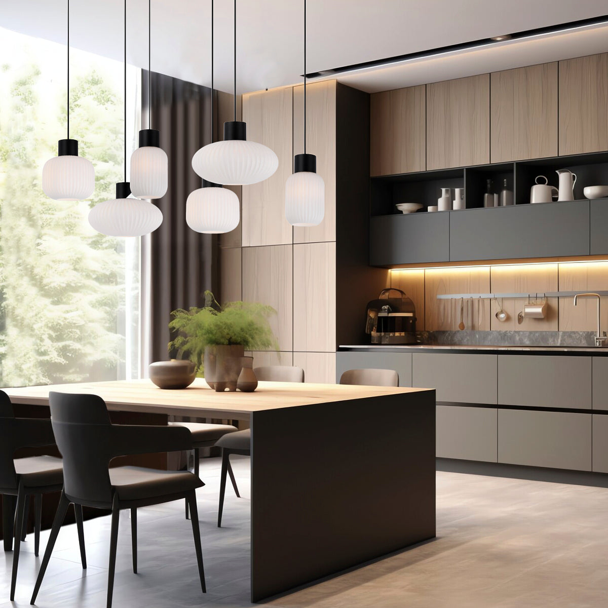 NORI 6 LIGHTS PENDANT