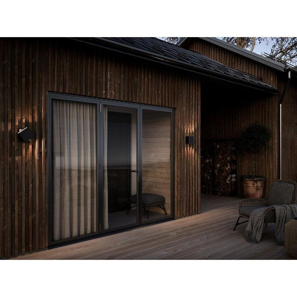 TURN - 13W LED Dimmable Modern Exterior Up/Down Wall Light IP54 - 2700K