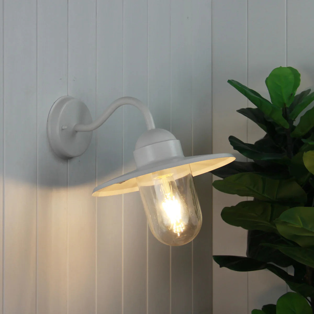 Alley 1 Light Wall Light Sandy White