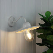 Alley 1 Light Wall Light Sandy White