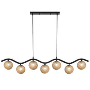 ORTON 7 LIGHT PENDANT Black Series