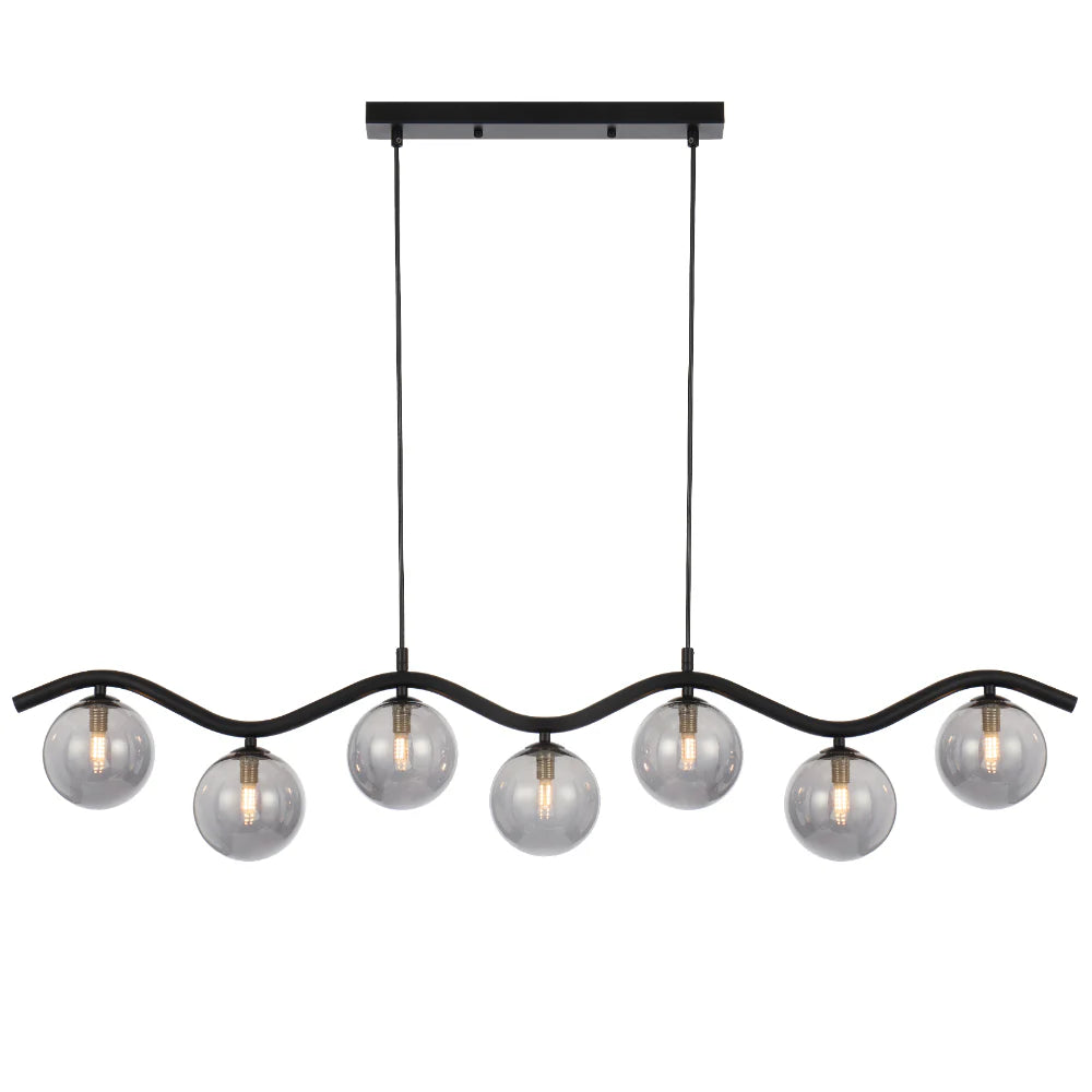 ORTON 7 LIGHT PENDANT Black Series